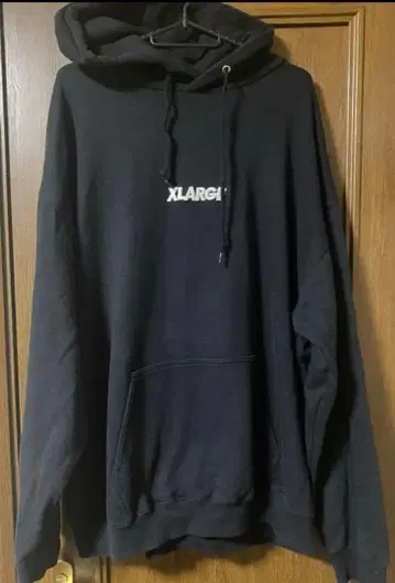 XLARGE 블랙 후드티 XL 사이즈