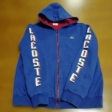 LACOSTE 집업 후드티 홍콩 한정품 사이즈 XXL