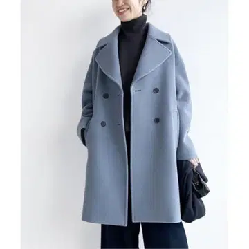 IENA 더블 모사 코트