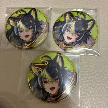 이하 라이 요괴 만화 캔뱃지 6주년 니지산지