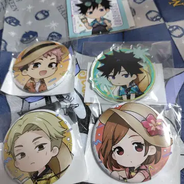 주술회전 마루쿠지 캔뱃지 5개 세트