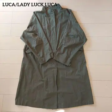 LUCA/LADY LUCK LUCA 카키 롱 코트