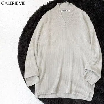 [새상품급] 투모로우랜드 GALERIE VIE 캐시미어 실크 니트 고급