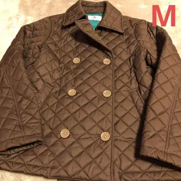 AIGLE 여성용 퀼팅 자켓 브라운 M
