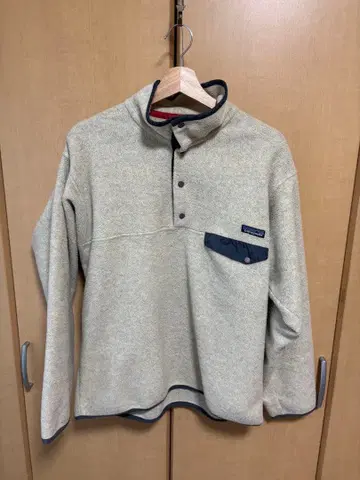 파타고니아 patagonia 신틸라 스냅T 오트밀 M 사이즈