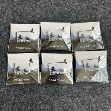 King&Prince I know 핑 배지 킹프리