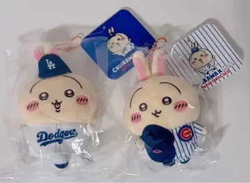 치이카와 x MLB TOKYO 시리즈 마스코트 토끼 다저스 컵스 1