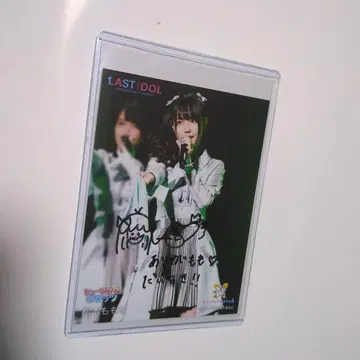 타카미네노 나데시코 마츠모토 모모나 친필 사인 사진