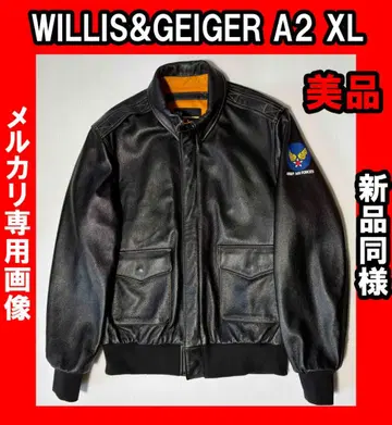 윌리스&가이거 WILLIS&GEIGER A-2 플라이트 자켓 XL