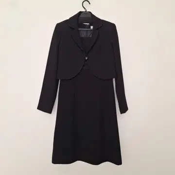 미사용 새상품 블랙 포멀 원피스 수트 자켓 포함