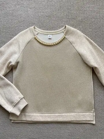 새상품급 BOOGIEWOOGIE 부기우기 펄 장식 티셔츠