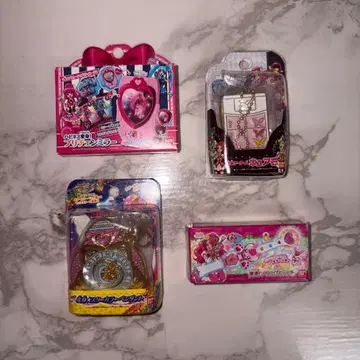 프리큐어 올스타즈 변신 다이캐스트 참 & 패키지 세미 컴플리트