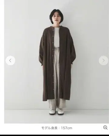 오늘 삭제! 네스트로브. 기모 개더 슬리브 셔츠 원피스