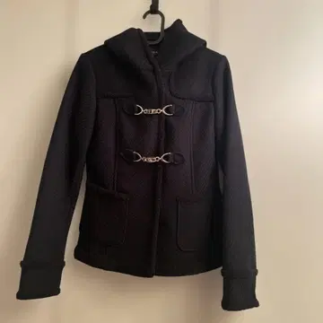 컴시즘 더플 코트 속기모 금장 장식 골드