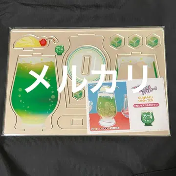 니지마루 상점 최애를 넣는 그것 아크릴 프레임 크림 소다 멜론 소다