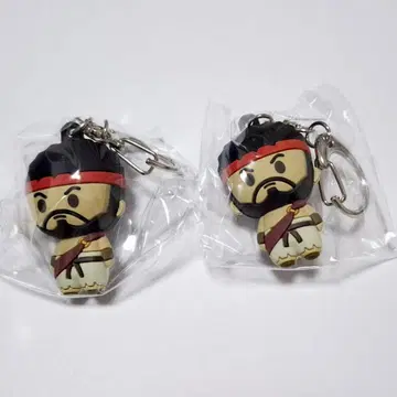 스트6 류 러버 피규어 마스코트 2개 세트