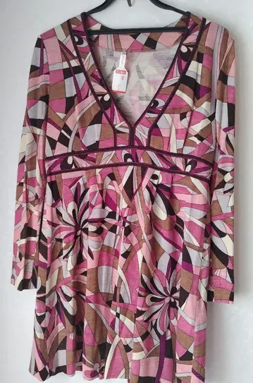 레리안 기하학 패턴 튜닉 11호