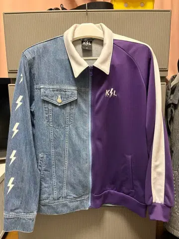 KSL supply kowichi 한정판 데님 지퍼 자켓 M 사이즈