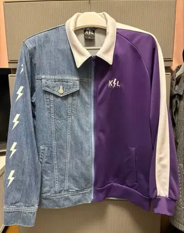 KSL supply kowichi 한정판 데님 지퍼 자켓 M 사이즈