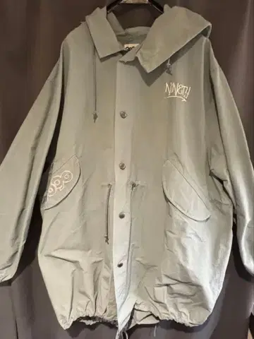 [ 9090 ] Angel Snow Parka 나일론 자켓 더스티 블루