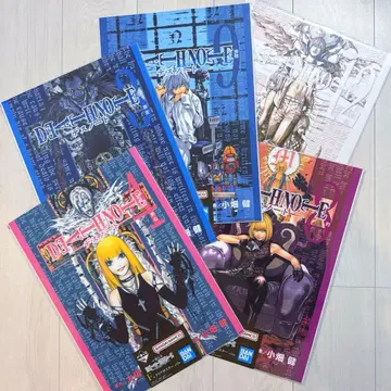 데스노트 제일복권 F상 클리어 포스터 5종