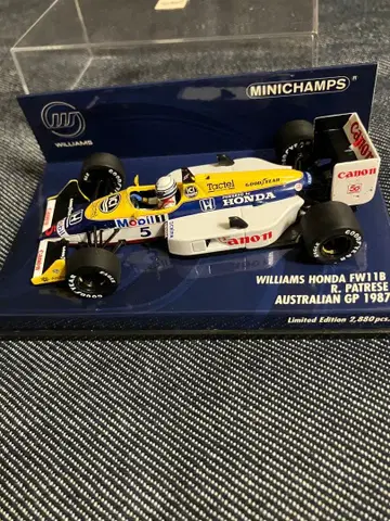 미니챔프 F1 1/43 FW11B R. 파트레제 1987
