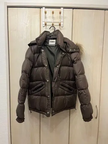 CAMP7 브라운 다운 자켓 XL
