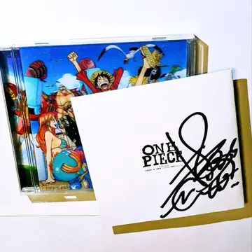 원피스 OP 주제가 위 고! CD 키타다니 히로시 친필 사인 포함