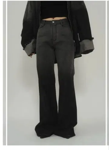 새상품 Knuth Marf 데님 배기 팬츠