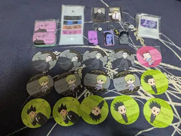 HUNTER x HUNTER 러버 키링 코스터 등 24점