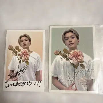 FANTASTICS 야기 유세이 DMM 스크래치 포토 카드 스티커