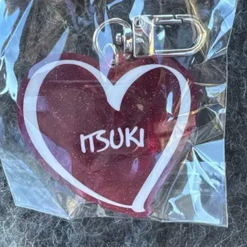 후지와라 이츠키 라메 네임 키링