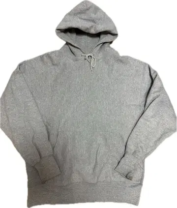 리 그레이 후드 부착 후드티 2X