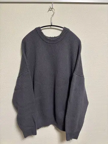 RAGEBLUE 데미지 니트