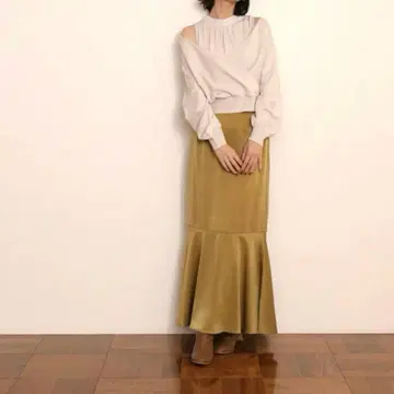 NATURAL BEAUTY BASIC 카슈쿨 레이어드 니트 S