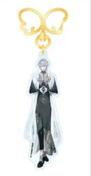 몽환루와 잠 못 이루는 나비 아크링 키링 겨울 스미츠바키