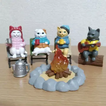 고양이의 휴일 캠핑 파이어 편 가챠가챠