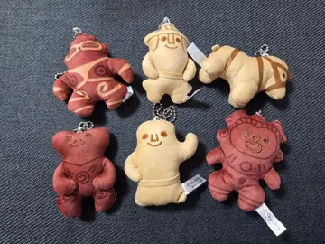 Qualia 하니와 토구 봉제 인형 키링