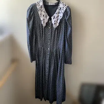 vintage 꽃무늬 롱 원피스