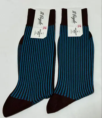 일레갈로 Il Regalo 자카드 스트라이프 남성용 삭스