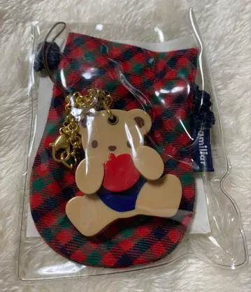 미개봉 새상품 파밀리아 마스코트 참 (복조리 포함) 키체인