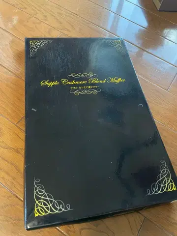 캐시미어 블렌드 머플러 크림색