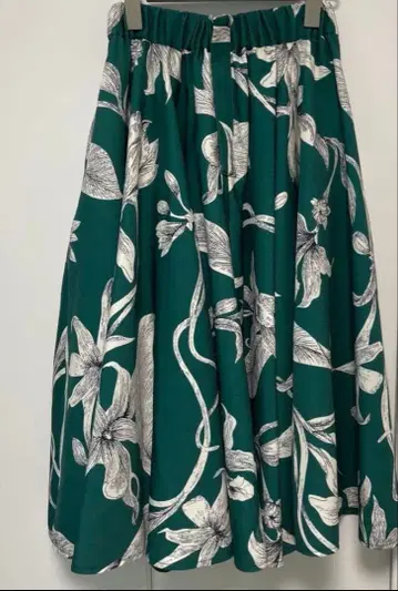 시네마틱 버지니아 스커트 S 사이즈 모토 스즈키 씨 빈티지 플라워