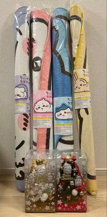 치이카와 크리스마스 러그 매트 6종 세트