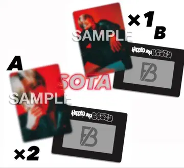 [소우타] 메시지 카드 AB 세트 (3매)