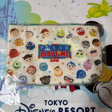 새상품 디즈니 픽사 플레이 타임 수베니어 런치 케이스 리조트