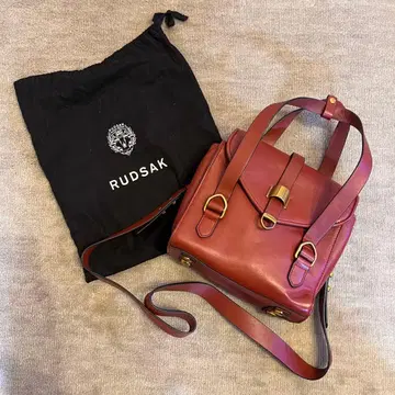 RUDSAK 루드삭 핸드백 레드