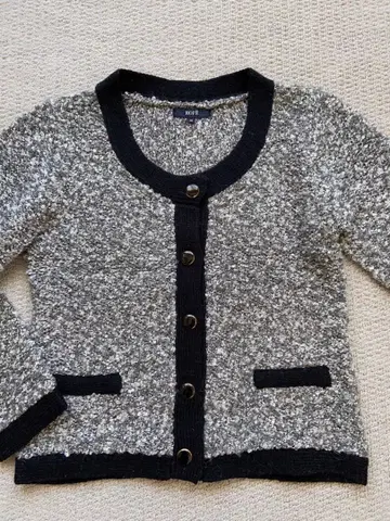 새상품급 ROPE' 로페 노카라 가디건