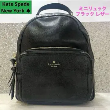 [ 새상품급 ] kate spade 케이트 스페이드 백팩 블랙 가죽