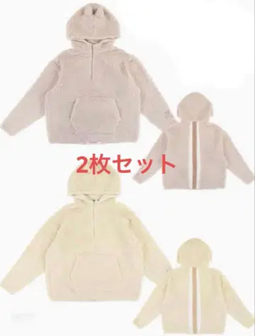 칩과 데일 복슬복슬 후드티